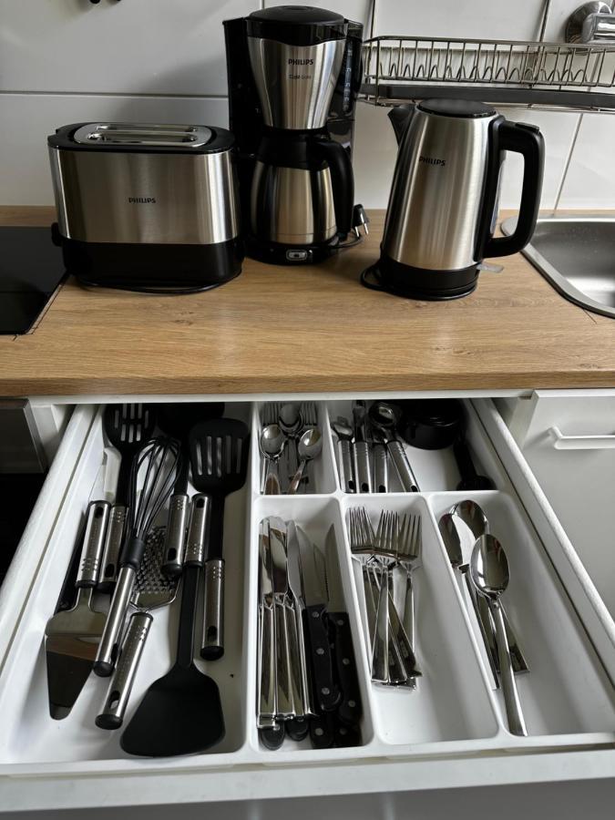 City Studios Mit Garten In Elberfeld- Zentral - Nespresso - Netflix Wuppertal Kültér fotó