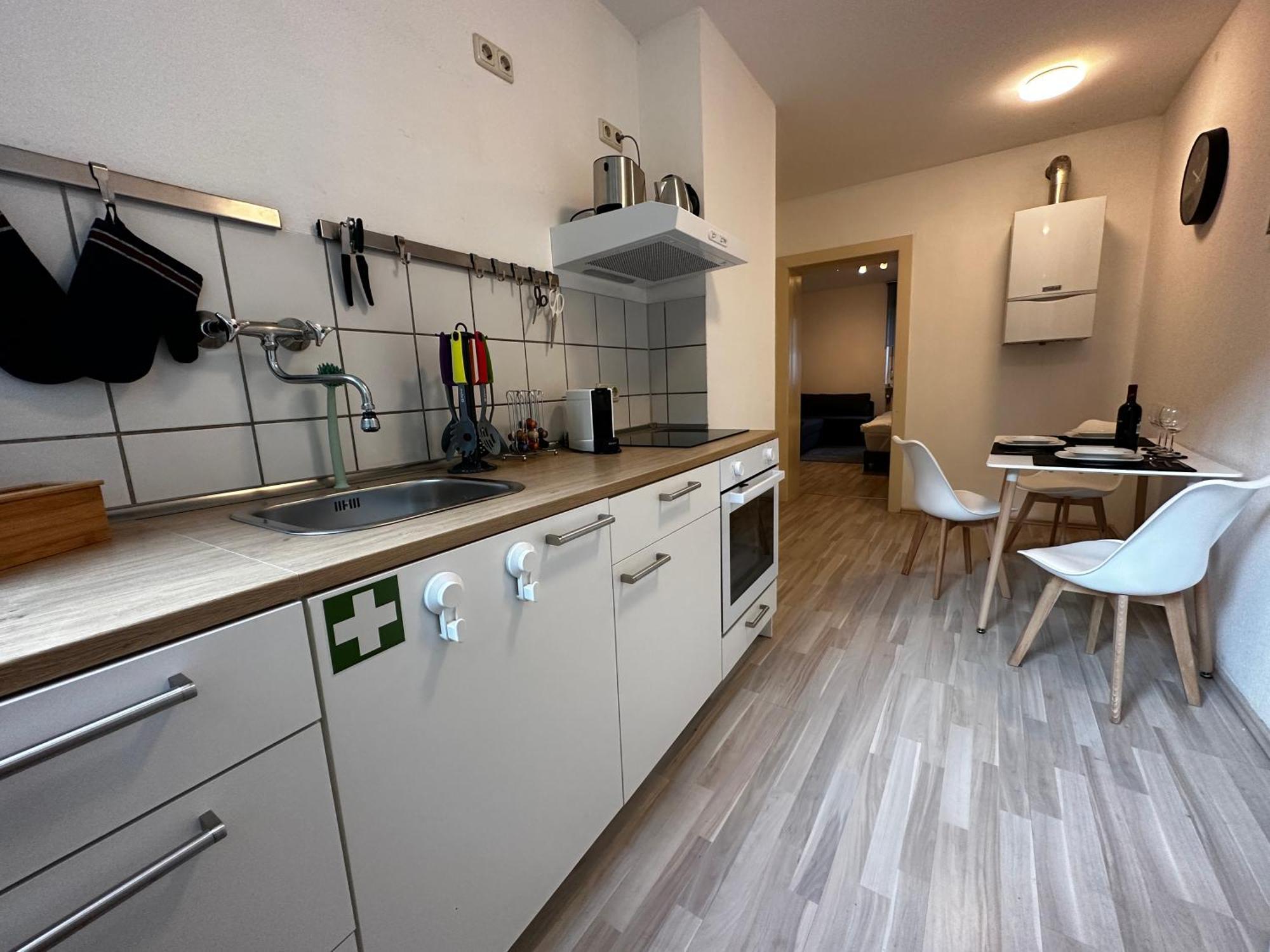 City Studios Mit Garten In Elberfeld- Zentral - Nespresso - Netflix Wuppertal Szoba fotó